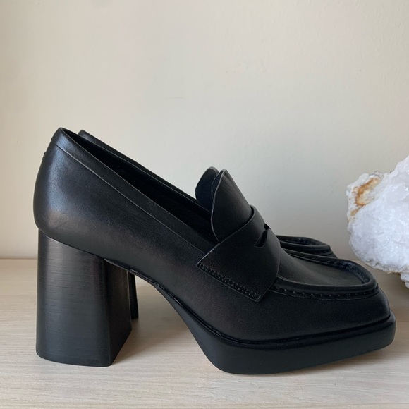 Rag & Bone MATRIX LOAFER – Platform Heels – Black - Picture 14 of 16